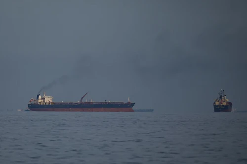 US-Israeli strikes kill five at Iranian port city near Strait of Hormuz ...