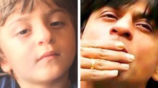 When Shah Rukh Khan gave a witty reply to a fan who questioned him about his son AbRam's name