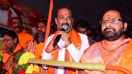 Bulldozers will come from UP to set things in Telangana: BJP's Bandi Sanjay to KCR