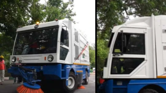 ಬೆಂಗಳೂರು ರಸ್ತೆಗಳಲ್ಲಿ ಇನ್ಮುಂದೆ ಸಿಟಿ ಕ್ಯಾಟ್ ಕಸ ಗುಡಿಸುವ ಯಂತ್ರ!