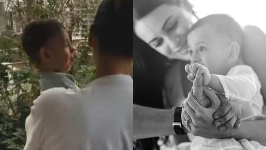 Dia Mirza shares video as son Avyaan calls her 'mamma for the first time', she asks him to say 'papa'. Watch