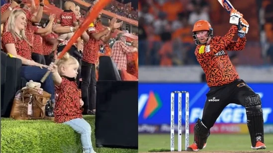 Heinrich Klaasen's 14-month-old daughter's reactions to father's sixes against MI sends internet into aww mode