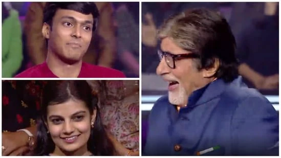 KBC 14: Amitabh Bachchan is surprised and proud as contestant brings girlfriend on show as companion. Watch
