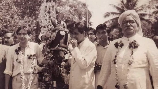 When Raj Kapoor, Dilip Kumar attended Prem Nath, Bina Rai's wedding as baraatis in 1952. See vintage pic