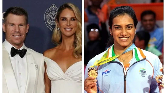 David Warner posts PV Sindhu's photo on Instagram after her CWG gold, wife Candice reacts
