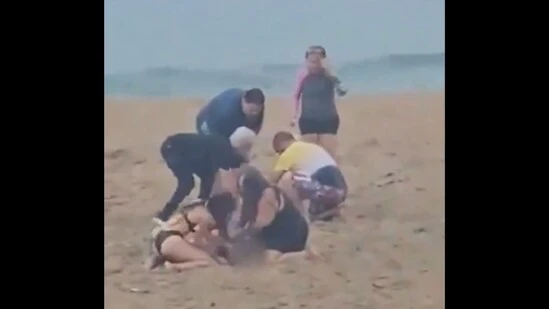 Horrifying video shows 3 American children being struck by lightning bolt on Puerto Rico beach