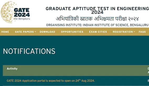 GATE 2024: பொறியியல் நுழைவுத் தேர்வான கேட் விண்ணப்பப் பதிவு எப்போது?- வெளியான அறிவிப்பு