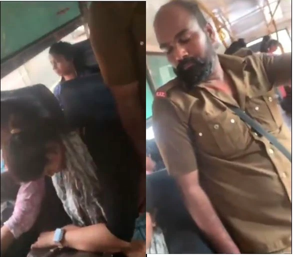 Video Viral : बस में सो रही लड़की का प्राइवेट पार्ट छूता दिखा कंडक्टर, गंदी हरकत कैमरे में कैद