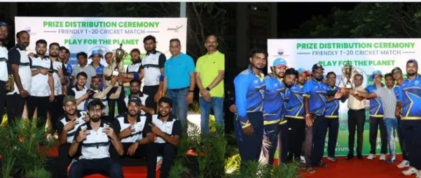 Cricket for environment and community bonding at Angul