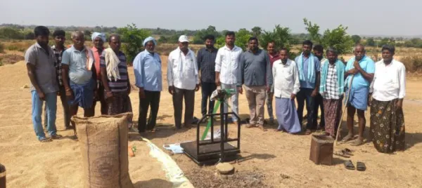 ఇప్పలపల్లిలో వరిధాన్యం కొనుగోలు కేంద్రం ప్రారంభం