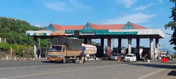 टोल भरण्यावरुन वाद : तासवडे टोलनाक्यावर सहा जणांना लाथाबुक्क्यांनी मारहाण