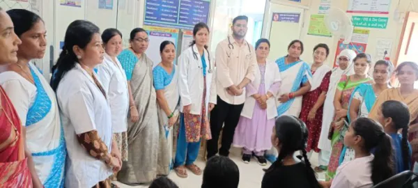 బస్తీ దవాఖానలో రక్తహీనతపై అవగాహన