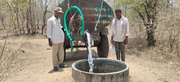 జంతువులకు జలం ఏర్పాటు