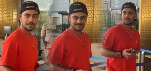 WATCH: Ishan Kishan gets angry on fan who tries to click a picture with him at the airport