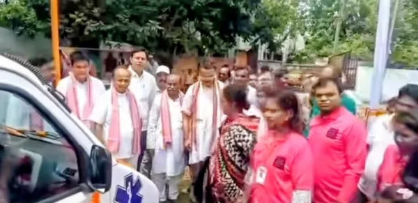 କଲ୍ୟାଣୀ ଚାରିଟେବୁଲ ଟ୍ରଷ୍ଟର ଆମ୍ବୁଲାନ୍ସ ସେବା ଉଦଘାଟିତ