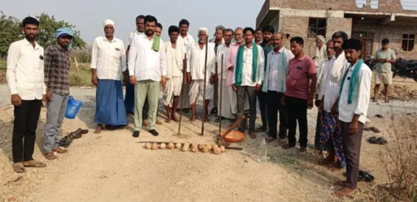 ఎన్ఆర్ఈజీఎస్ తో లింక్ రోడ్డు పనులు ప్రారంభం