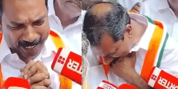 'കല്ലേലി അപ്പൂപ്പനാണേ സത്യം എനിക്കെതിരെ ഇങ്ങനെയൊരു കേസില്ല; എനിക്ക് അങ്ങനെയാകാനും കഴിയില്ല;  എന്തിനാണ് ഇങ്ങനെ വേട്ടയാടുന്നത്?'- കണ്ണുനീരോടെ അടൂരിലെ യുഡിഎഫ് സ്ഥാനാര്‍ത്ഥി; മാധ്യമങ്ങള്‍ക്ക് മുന്നിലെത്തിയത് പെരുമാറ്റ ചട്ടലംഘനമാണെന്നും കേസെടുക്കാനും ഉത്തരവിട്ട് കളക്ടര്‍
