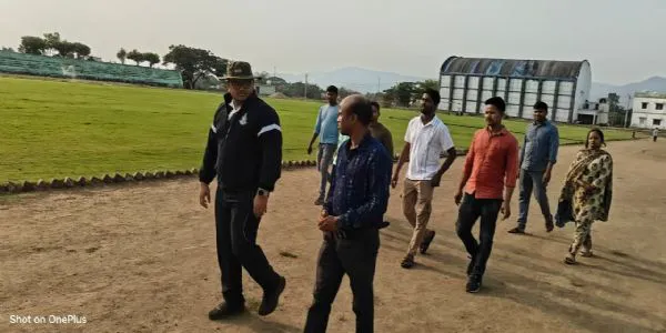 ମାଲକାନଗିରିରେ କ୍ରୀଡ଼ା ଭିତ୍ତିଭୂମିର ସମୀକ୍ଷା କଲେ ଜିଲ୍ଲାପାଳ,ସିଏମ ଟ୍ରଫି ପାଇଁ ପ୍ରସ୍ତୁତି ଜୋରଦାର