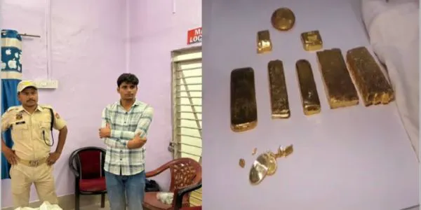 دہلی تری پورہ سمپرک کرانتی ایکسپریس سے 3 کروڑ روپے کا غیر قانونی سونا برآمد