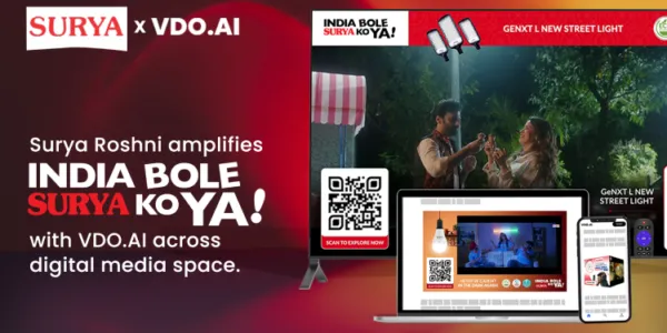 Surya Roshni expands campaign with VDO.AI driving cross-screen engagement across CTV, OLV, display formats