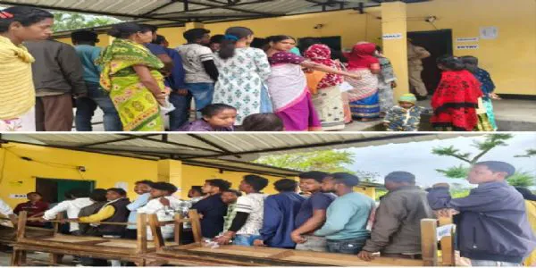 Candidates Cast Votes As Polling Begins Across Assam