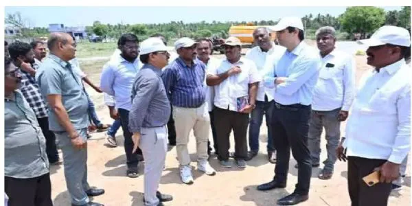 రేపు యాదమరిలో ముఖ్యమంత్రి బాబు పర్యటన.. ఏర్పాట్లు పరిశీలన