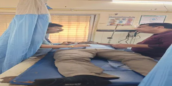 ಜೆಇ ವೀರೇಶ್ ಮೇಲೆ ಕಾಂಗ್ರೆಸ್ ಕಾರ್ಪೊರೇಟರ್ ಹಲ್ಲೆ