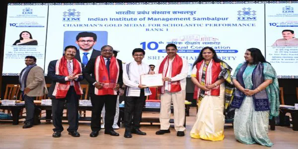 ଆଇଆଇଏମ ସମ୍ବଲପୁର ପକ୍ଷରୁ ୧୦ମ ବାର୍ଷିକ ସମାବର୍ତ୍ତନ ଉତ୍ସବ