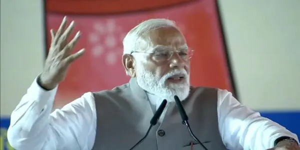 (Lead)"I will leave no stone unturned to implement women's reservation": Modi pledges women-quota push at Kashi conclave