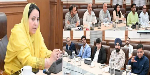 Sakeena Itoo Reviews Proposed AI Initiatives Of IIT Jammu For Reforms In School Education, Health Sectors