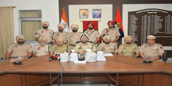 Major Drug Racket Busted in Amritsar, Over 7 Kg Heroin Seized; Five Arrested