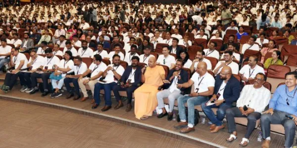 Cultivate X-factor to be successful: Monk Gaur Gopal Das tells students