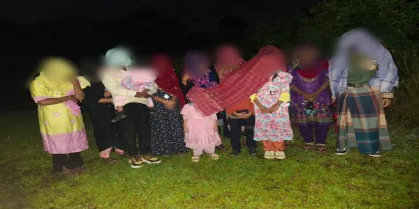 آسام پولیس اور بی ایس ایف نے بین الاقوامی سرحد پر 14 دراندازوں کو روکا