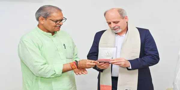 ଉପମୁଖ୍ୟମନ୍ତ୍ରୀଙ୍କ ସହ ଜାତିସଂଘର ଆବାସିକ ସମନ୍ୱୟକାରୀଙ୍କ ସୌଜନ୍ୟମୂଳକ ସାକ୍ଷାତ