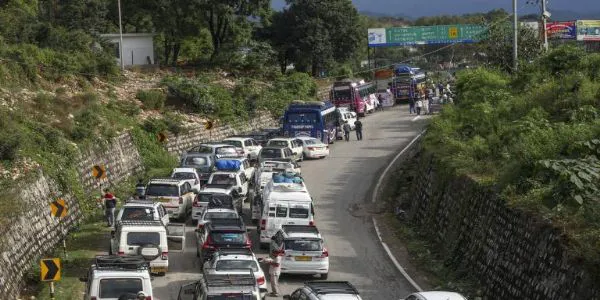 Traffic Restored On J&K Highway Day-Long Closure Due To Landslides In Ramban