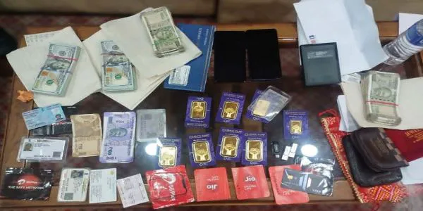 نیپال میں داخل ہو رہا ہندوستانی شہری کو 570 گرام سونا اور 20 ہزار امریکی ڈالر کے ساتھ گرفتار