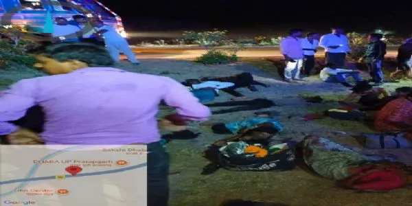 میہر جا رہے عقیدت مندوں کی ٹریکٹرٹرالی کو ٹرک نے ٹکر ماری، تین کی موت، 25 سے زیادہ زخمی