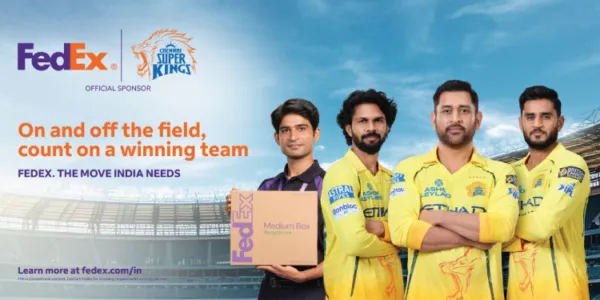 Saatchi & Saatchi India launches 'FedEx. The Move India Needs' featuring MS Dhoni, Ruturaj Gaikwad, and Urvil Patel