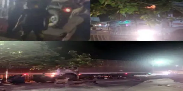 متھرا میں بے قابو کنٹینر نے چائے پی رہے چار افراد کو کچل دیا ، دو کی موت