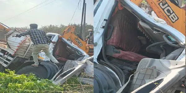 ناگپور میں اینٹوں سے بھرا ٹرک الٹنے سے تین مزدور ہلاک