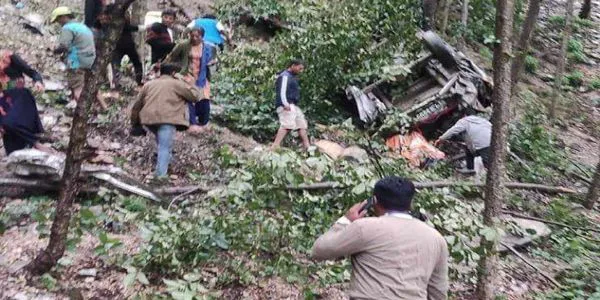 نیپال کے ضلع رولپا میں جیپ حادثے کا شکار ہوئی، تمام 17 مسافر ہلاک