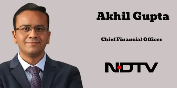 Akhil Gupta joins NDTV as Chief Financial Officer