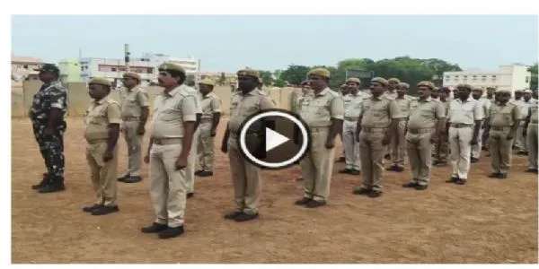 ఆళ్లగడ్డలో హోంగార్డులకు మాక్ డ్రిల్