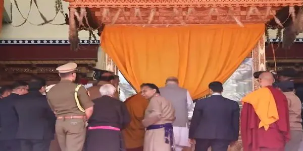 مرکزی وزیر داخلہ امت شاہ نے لیہہ میں بدھ پورنیما کی تقریبات کا افتتاح کیا