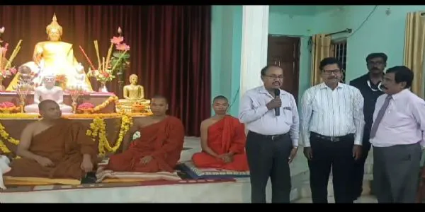 ಬುದ್ದನ ಆದರ್ಶ ತತ್ವಗಳನ್ನು ಪಾಲಿಸಲು ಕ್ಷೇತ್ರ ಶಿಕ್ಷಣಾಧಿಕಾರಿ ನಾರಾಯಣಸ್ವಾಮಿ ಕರೆ