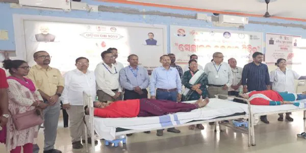 ରକ୍ତଦାନ ଶିବିର ଅନୁଷ୍ଠିତ,୩୦ ୟୁନିଟ ରକ୍ତ ସଂଗ୍ରହ