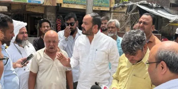 سڑک بندش سے تاجر اورعوام پریشان، دودھ پور ویاپار منڈل کے وفد کی سلمان شاہد سے ملاقات