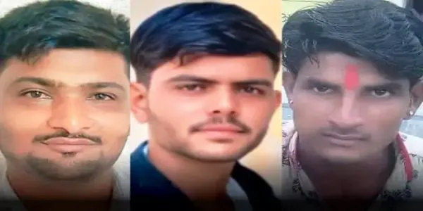 تیز رفتار ٹریلر نے دو بائک کو ماری ٹکر مار ، تین نوجوان موقع پر ہی ہلاک