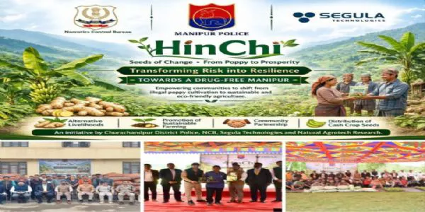Manipur Police, NCB Promote Alternative Farming to Curb Poppy Farming