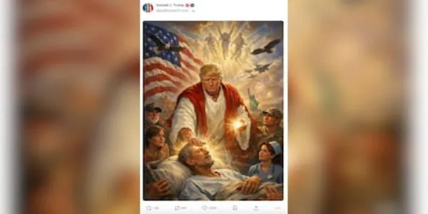 Trump Deletes Christ-Like Image as Religious Backlash Exposes Deeper Political Divid